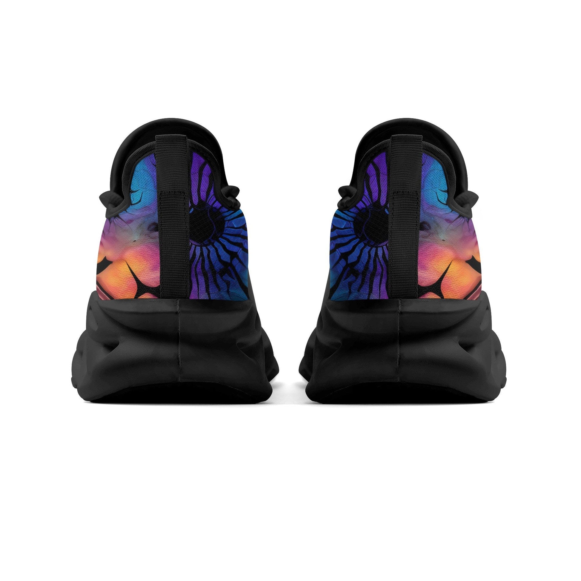 meeshy AIR Athletic Sneaker - Gothic Tie Dye v4 - Damen Sneaker JLR Design
