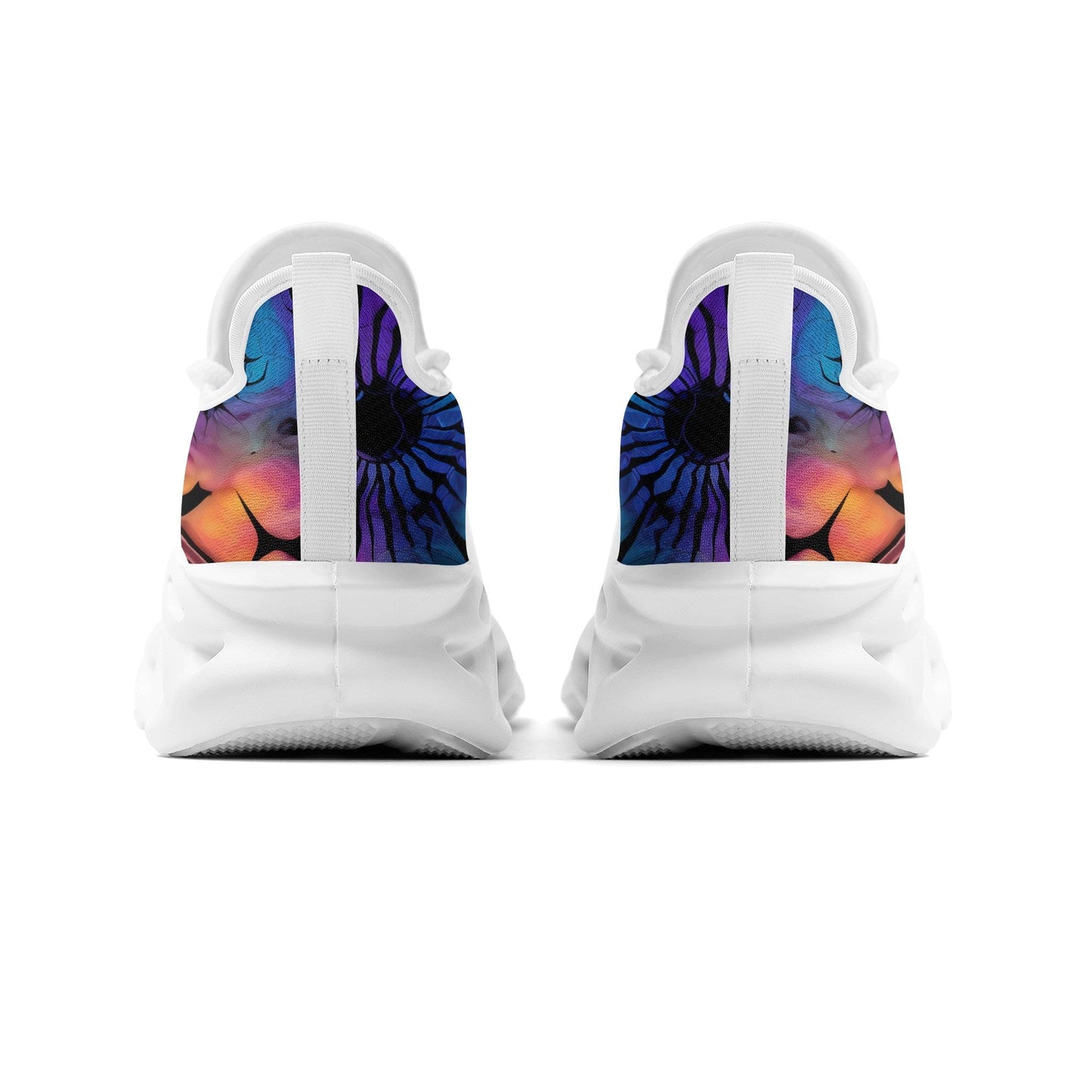 meeshy AIR Athletic Sneaker - Gothic Tie Dye v4 - Damen Sneaker JLR Design
