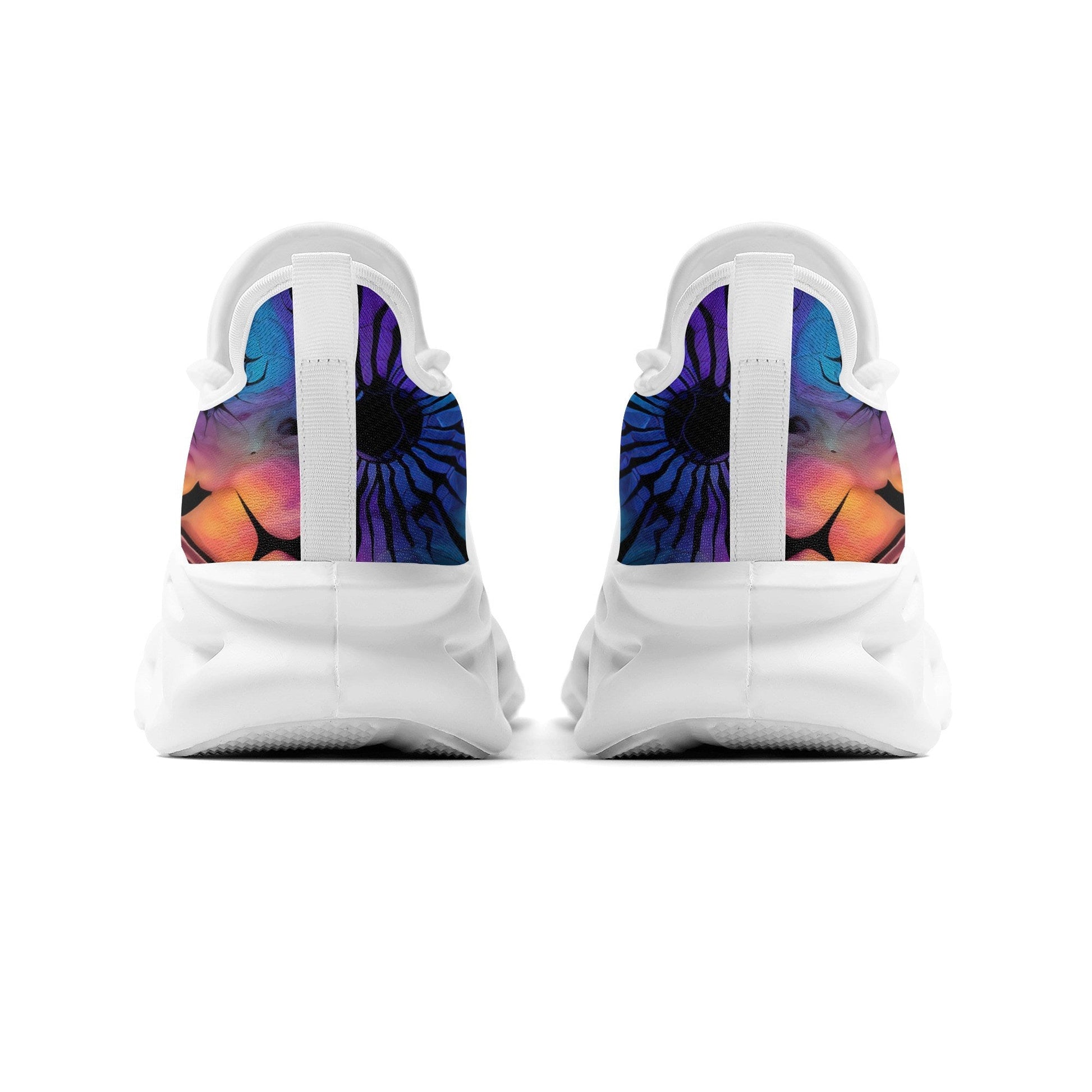 meeshy AIR Athletic Sneaker - Gothic Tie Dye v4 - Damen Sneaker JLR Design