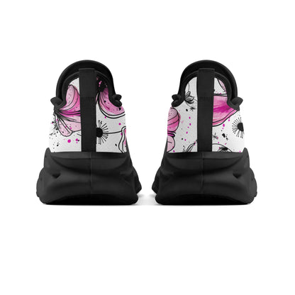 meeshy AIR Athletic Sneaker - Graffiti Flowers v2 - Herren Sneaker JLR Design