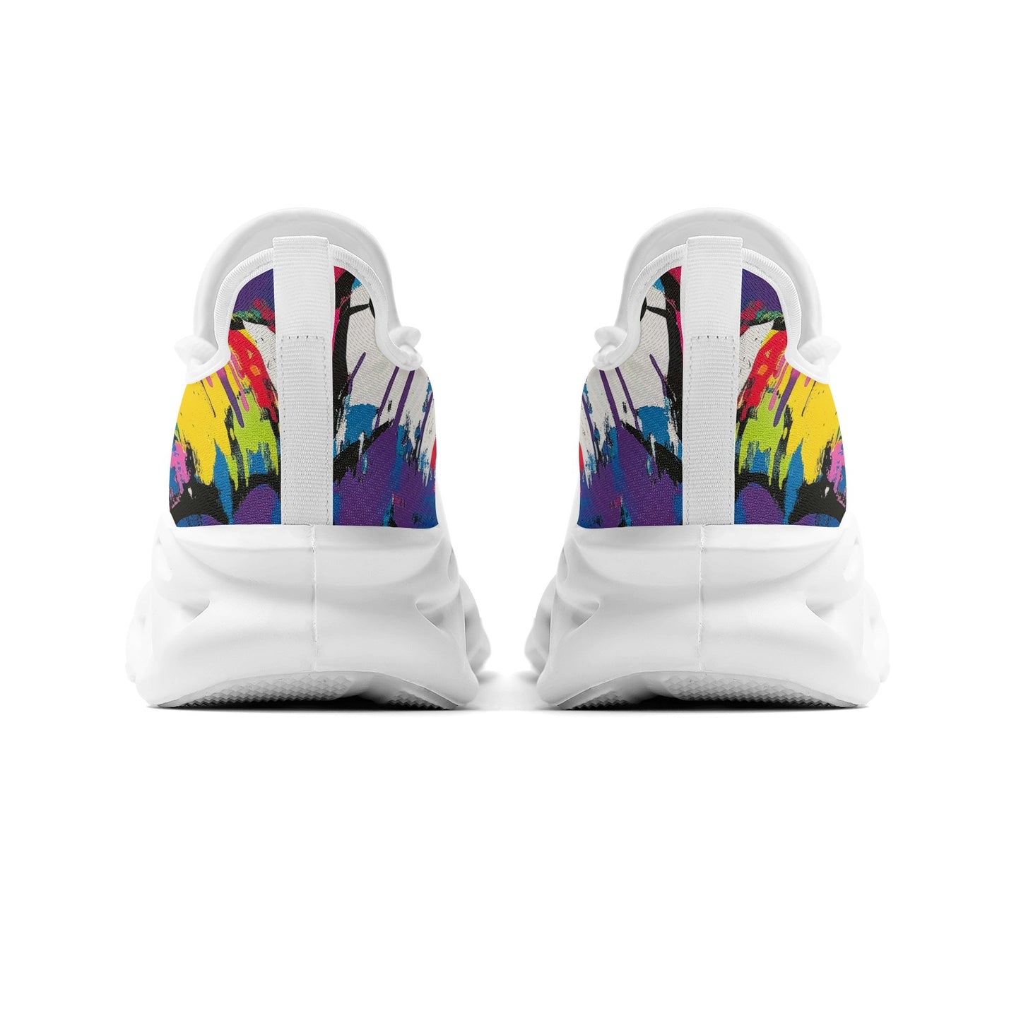 meeshy AIR Athletic Sneaker - Graffiti Hearts v1 - Damen Sneaker JLR Design
