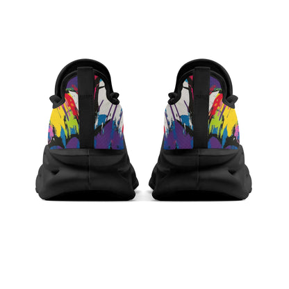 meeshy AIR Athletic Sneaker - Graffiti Hearts v1 - Herren Sneaker JLR Design