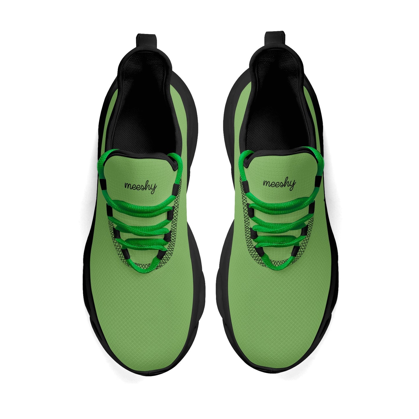 meeshy AIR Athletic Sneaker - Grün - Damen Sneaker JLR Design