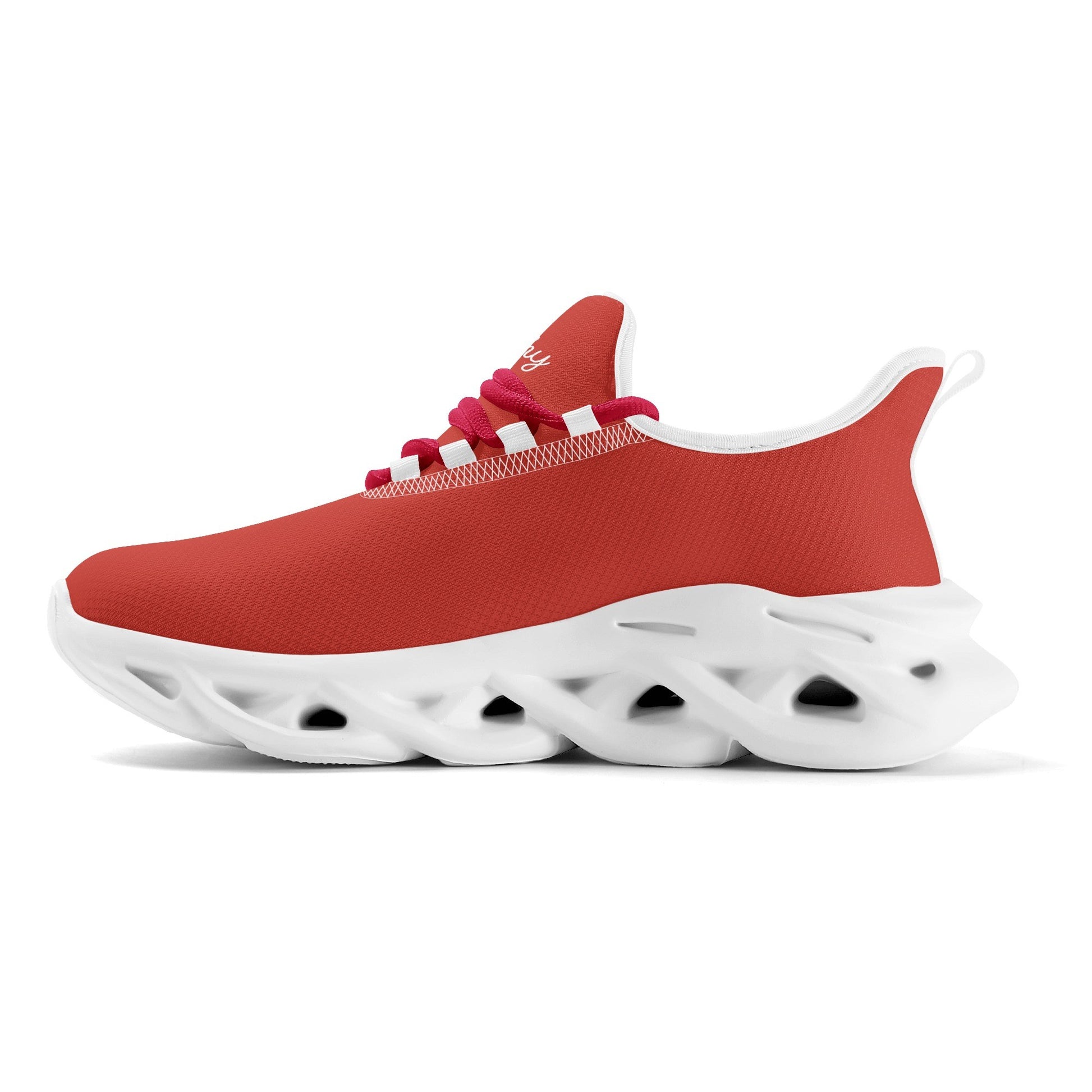 meeshy AIR Athletic Sneaker - Harley Davidson Red - Damen Sneaker JLR Design