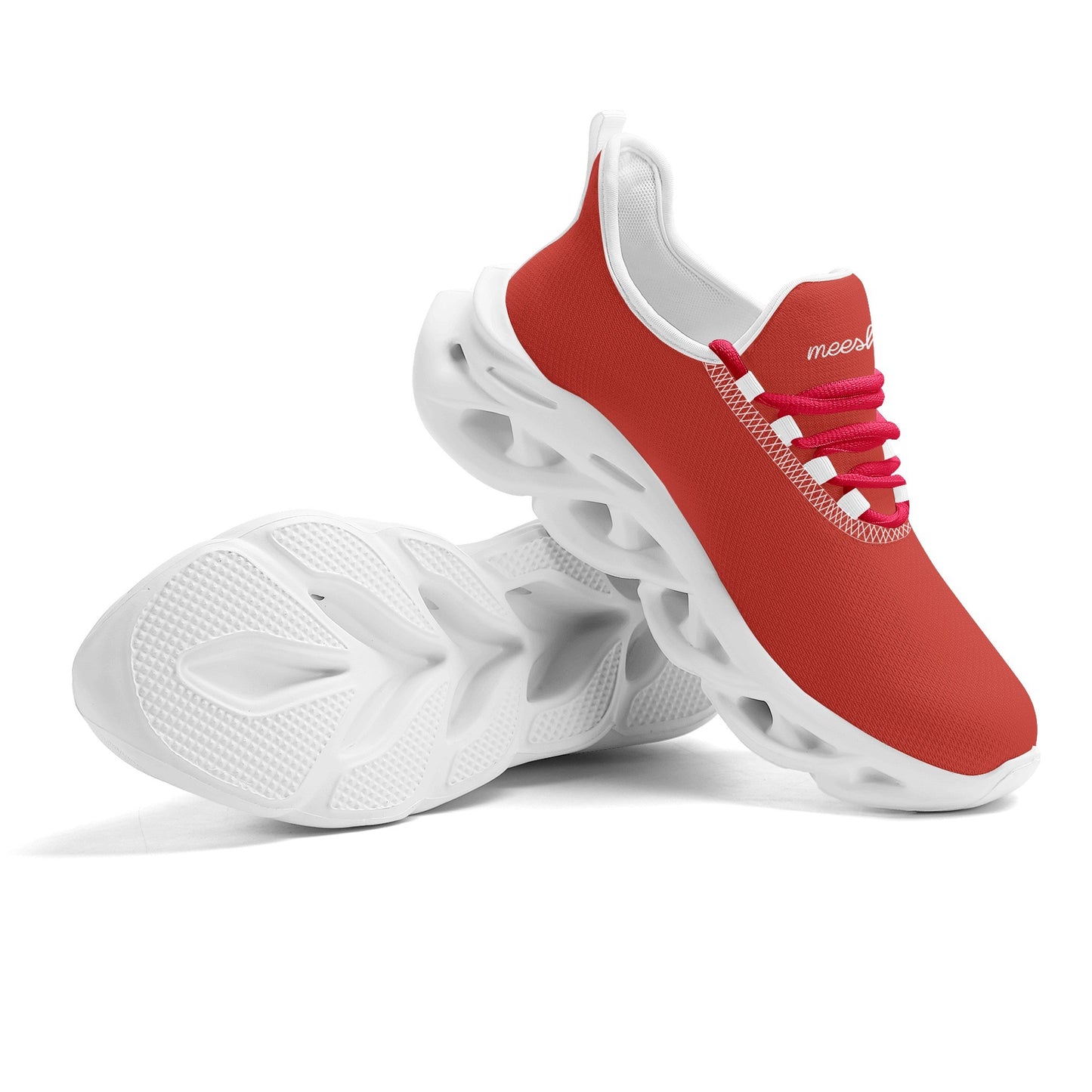 meeshy AIR Athletic Sneaker - Harley Davidson Red - Damen Sneaker JLR Design