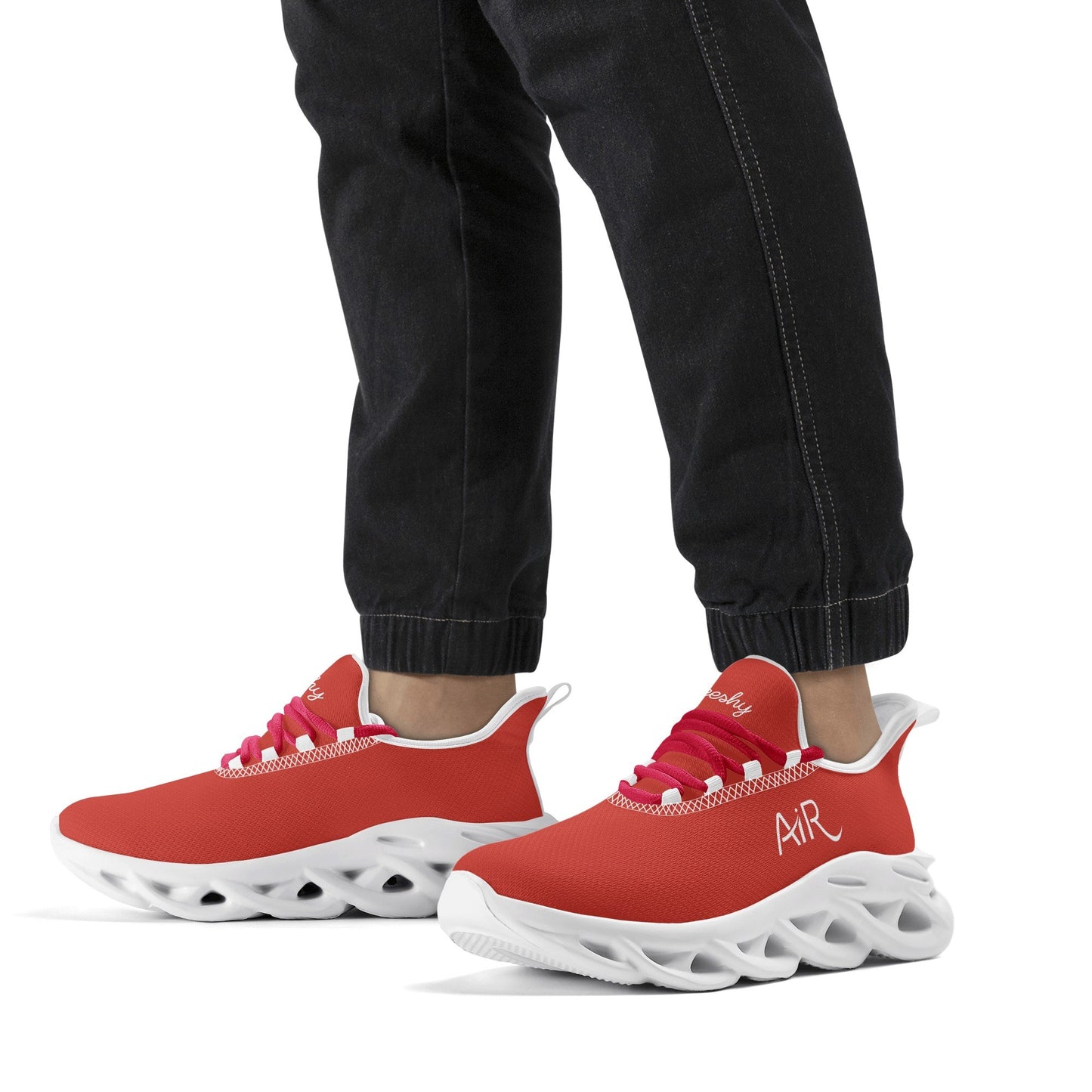 meeshy AIR Athletic Sneaker - Harley Davidson Red - Herren Sneaker JLR Design
