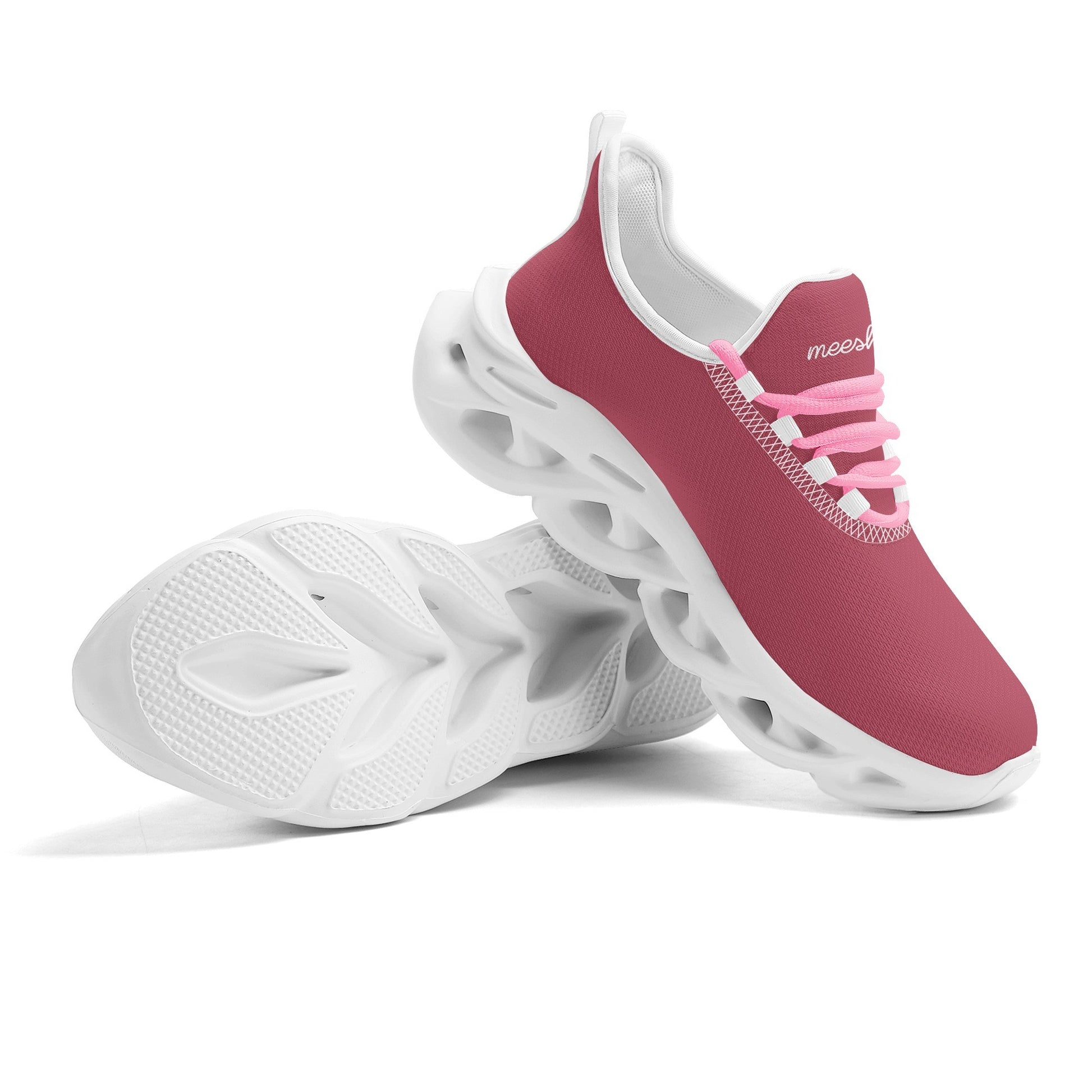 meeshy AIR Athletic Sneaker - Hippie Pink - Damen Sneaker JLR Design