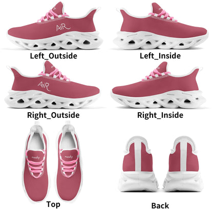 meeshy AIR Athletic Sneaker - Hippie Pink - Herren Sneaker JLR Design