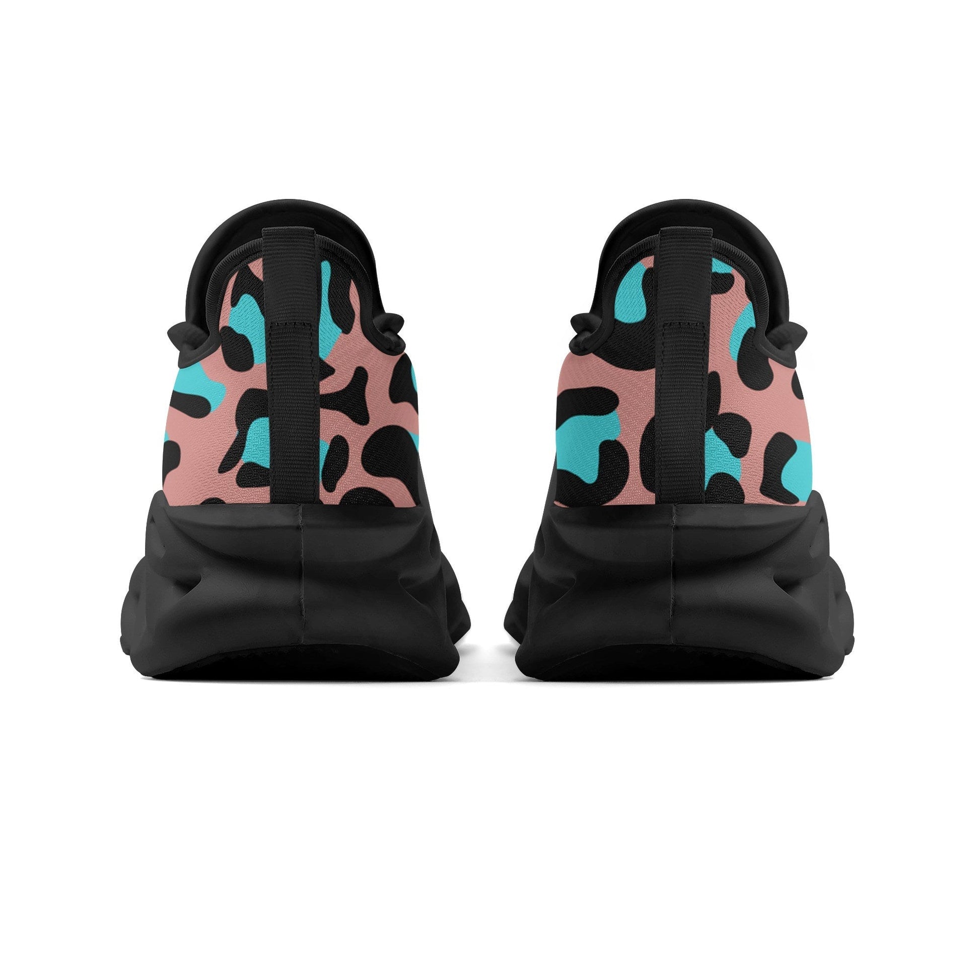 meeshy AIR Athletic Sneaker - Leopard Blau - Damen Sneaker JLR Design