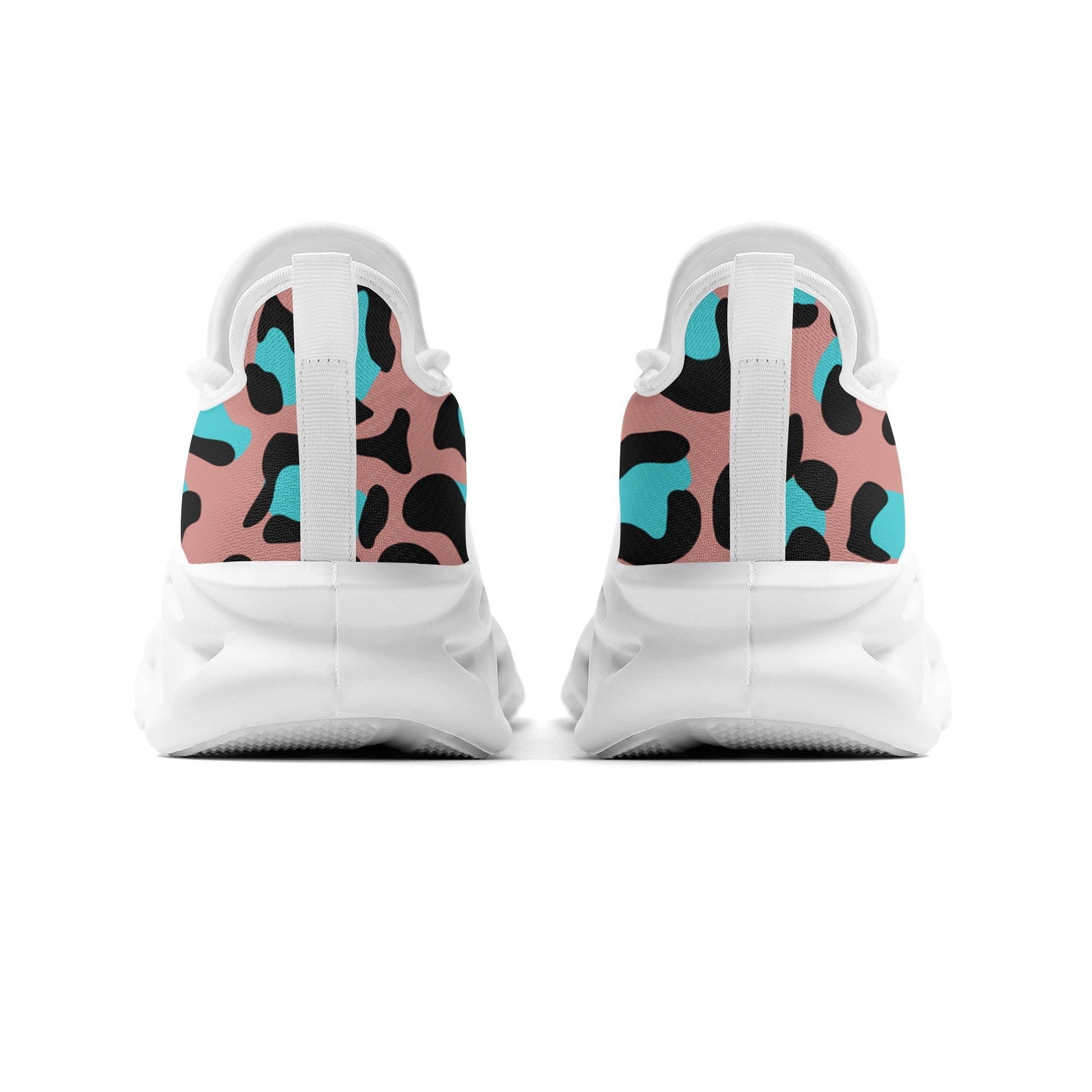 meeshy AIR Athletic Sneaker - Leopard Blau - Damen Sneaker JLR Design