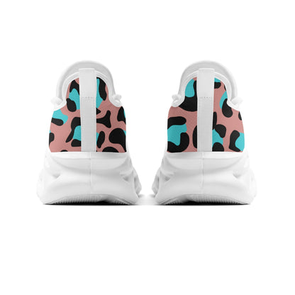 meeshy AIR Athletic Sneaker - Leopard Blau - Damen Sneaker JLR Design