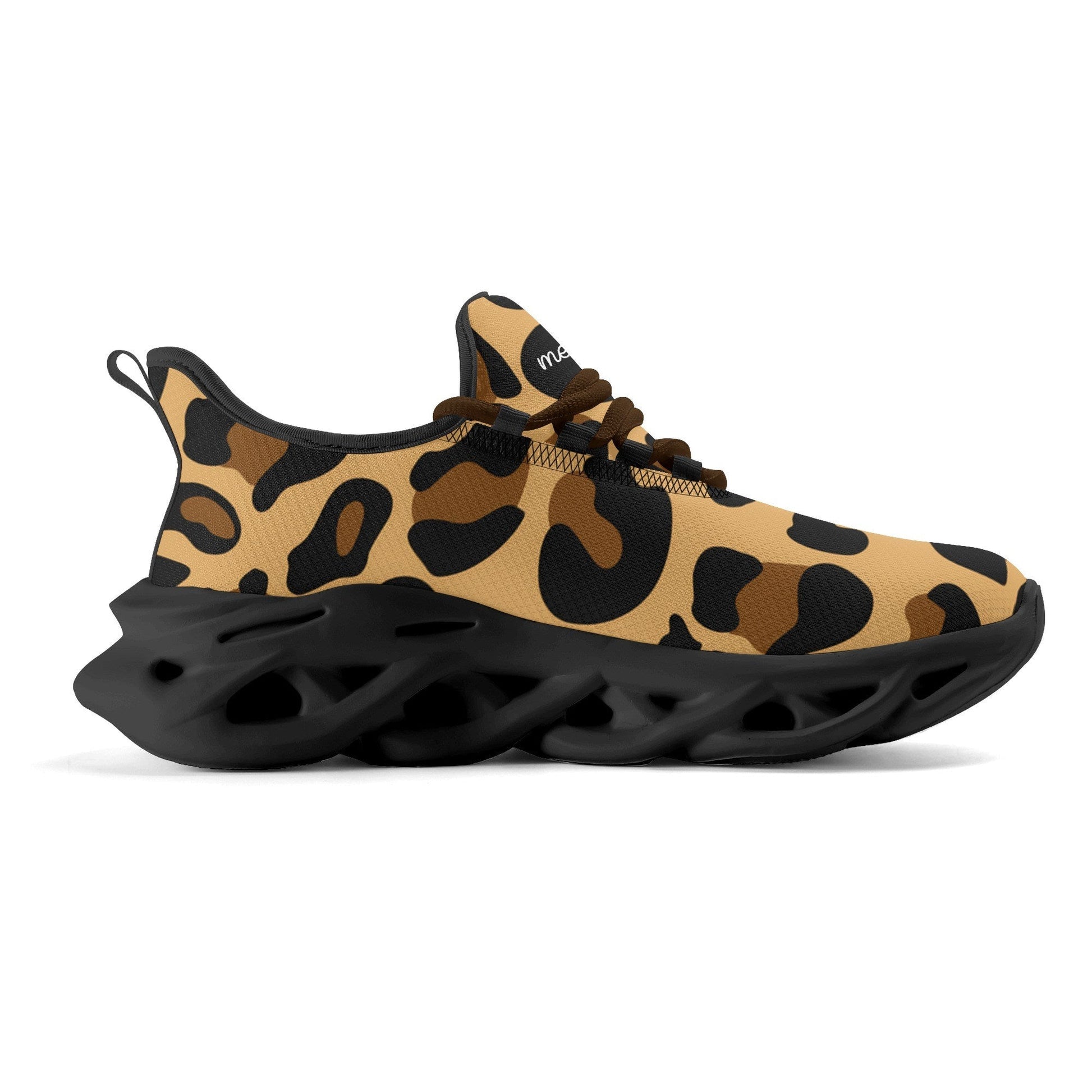 meeshy AIR Athletic Sneaker - Leopard Braun - Damen Sneaker JLR Design