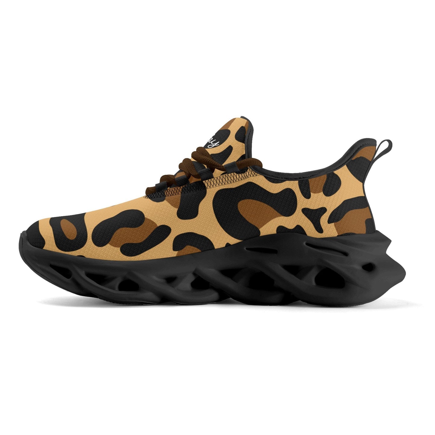meeshy AIR Athletic Sneaker - Leopard Braun - Damen Sneaker JLR Design