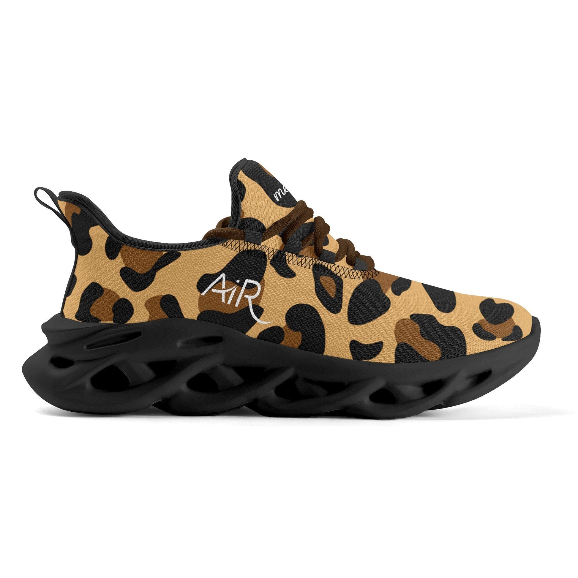 meeshy AIR Athletic Sneaker - Leopard Braun - Damen Sneaker JLR Design