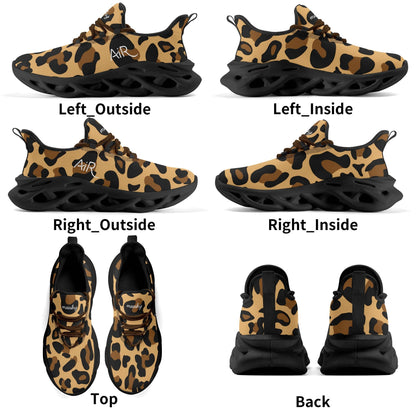 meeshy AIR Athletic Sneaker - Leopard Braun - Damen Sneaker JLR Design
