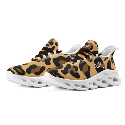 meeshy AIR Athletic Sneaker - Leopard Braun - Damen Sneaker JLR Design