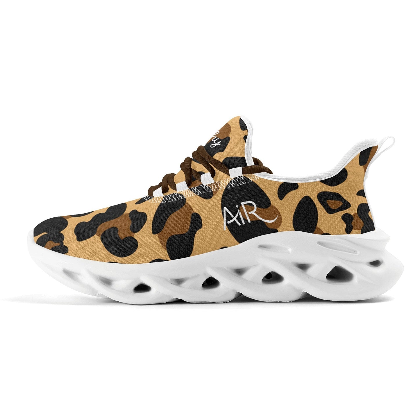 meeshy AIR Athletic Sneaker - Leopard Braun - Damen Sneaker JLR Design
