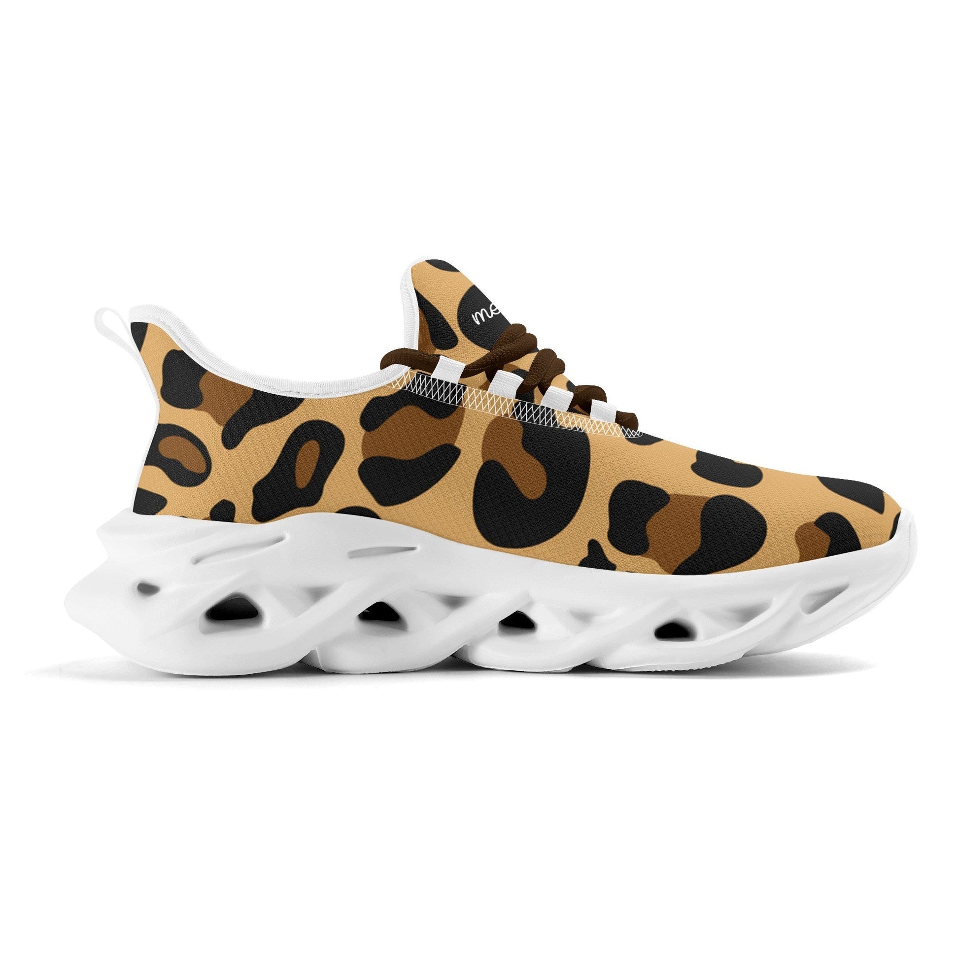 meeshy AIR Athletic Sneaker - Leopard Braun - Damen Sneaker JLR Design