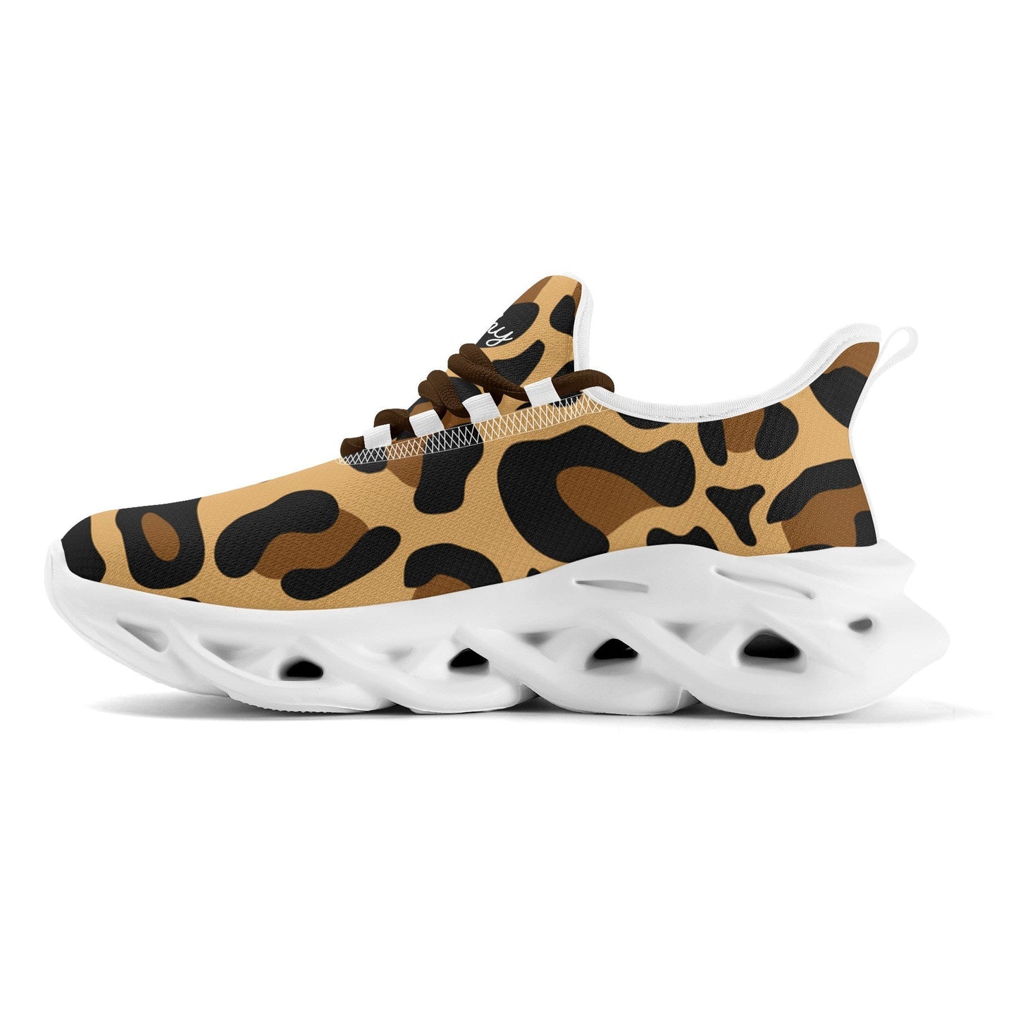meeshy AIR Athletic Sneaker - Leopard Braun - Damen Sneaker JLR Design