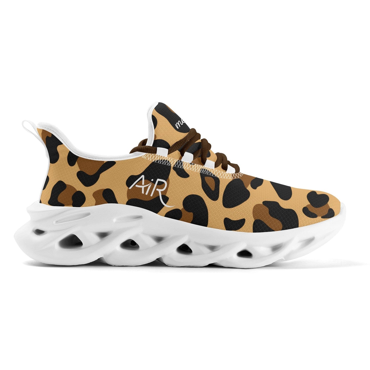 meeshy AIR Athletic Sneaker - Leopard Braun - Damen Sneaker JLR Design
