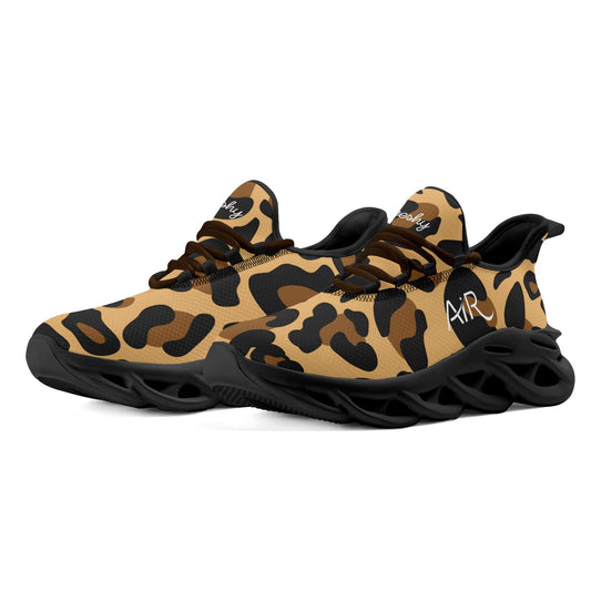 meeshy AIR Athletic Sneaker - Leopard Braun - Herren Sneaker JLR Design
