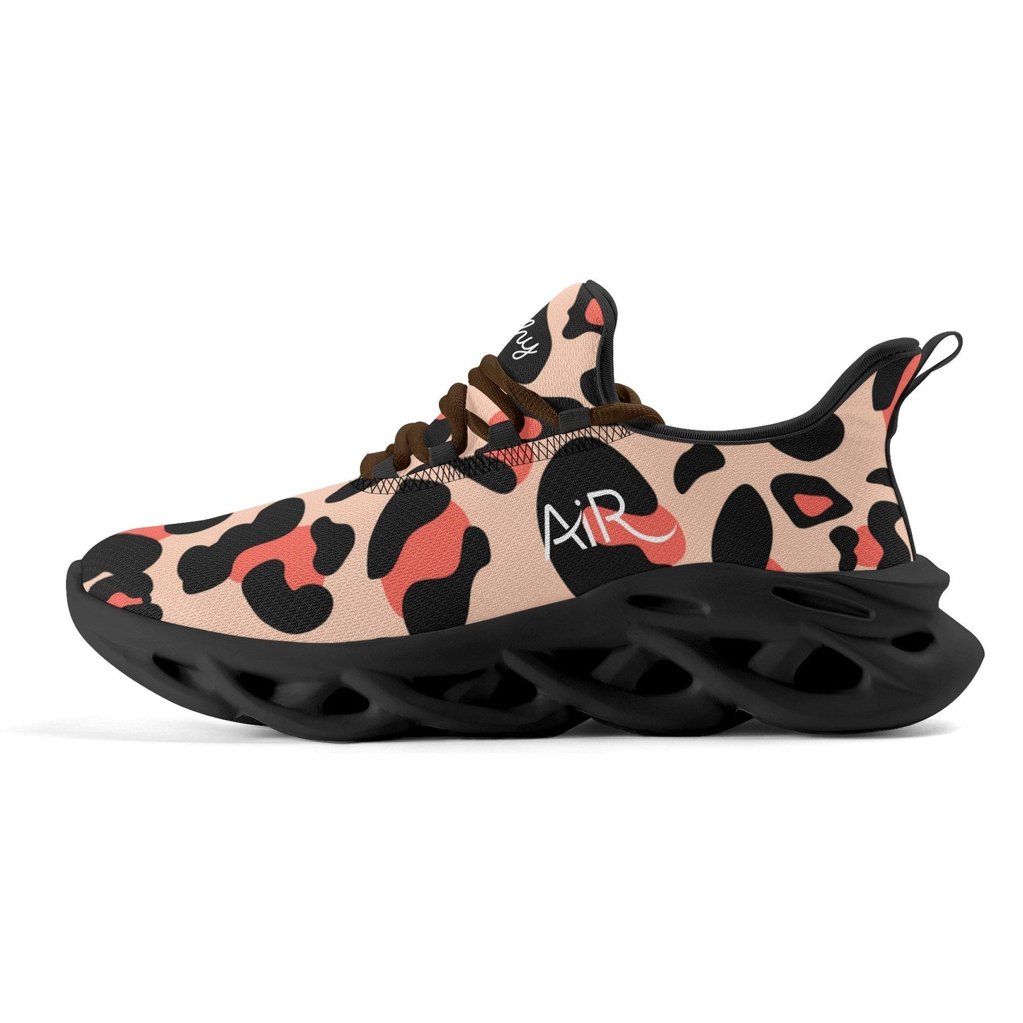 meeshy AIR Athletic Sneaker - Leopard Coral - Damen Sneaker JLR Design