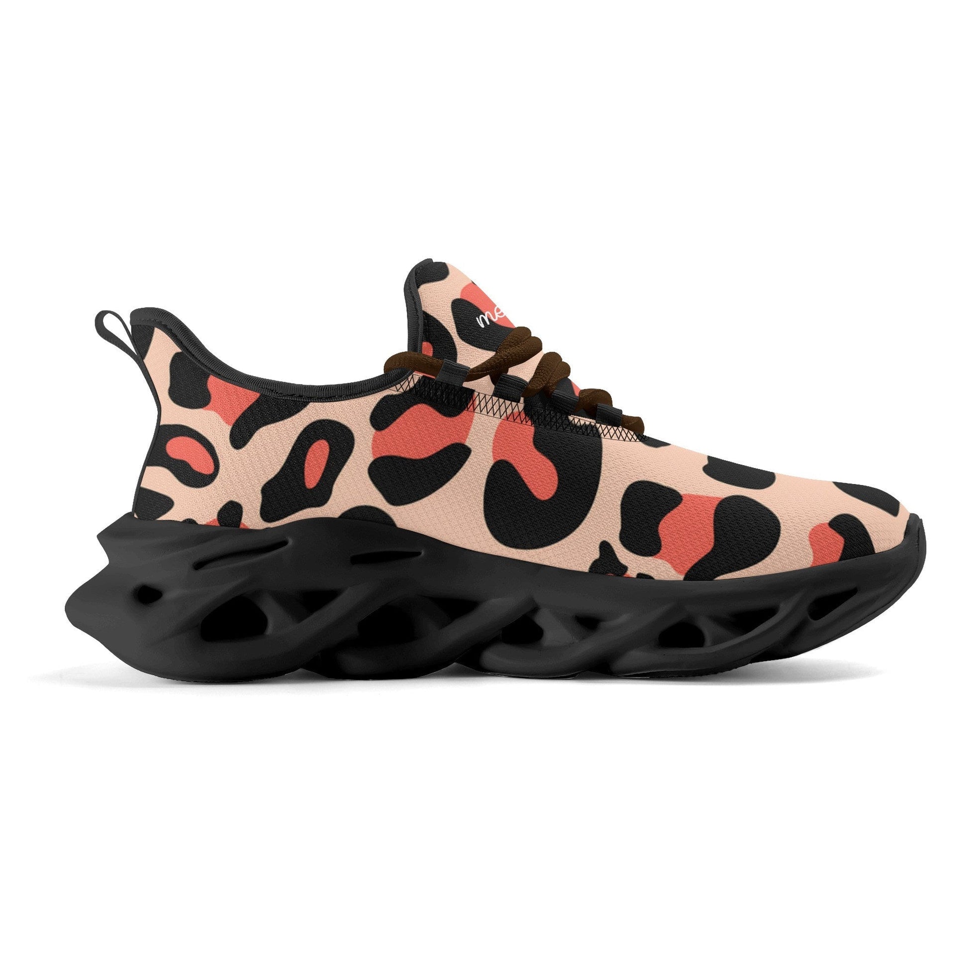 meeshy AIR Athletic Sneaker - Leopard Coral - Damen Sneaker JLR Design