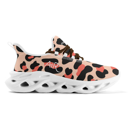 meeshy AIR Athletic Sneaker - Leopard Coral - Damen Sneaker JLR Design