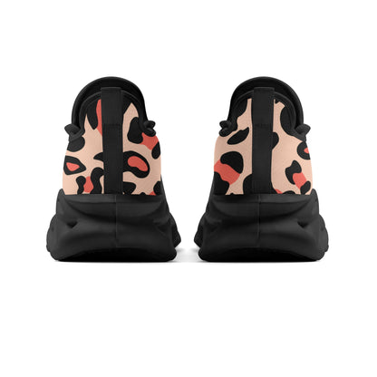 meeshy AIR Athletic Sneaker - Leopard Coral - Damen Sneaker JLR Design