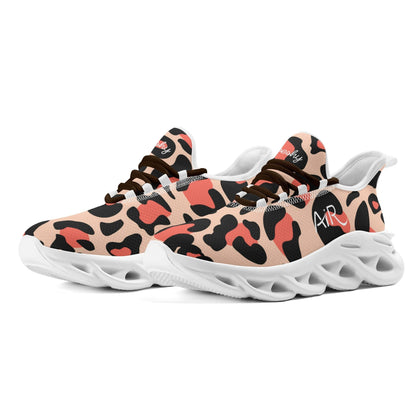 meeshy AIR Athletic Sneaker - Leopard Coral - Damen Sneaker JLR Design