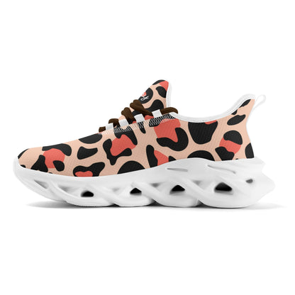 meeshy AIR Athletic Sneaker - Leopard Coral - Damen Sneaker JLR Design