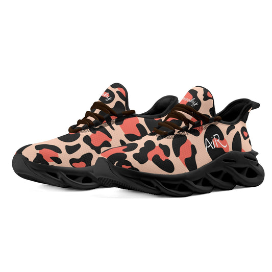 meeshy AIR Athletic Sneaker - Leopard Coral - Herren Sneaker JLR Design