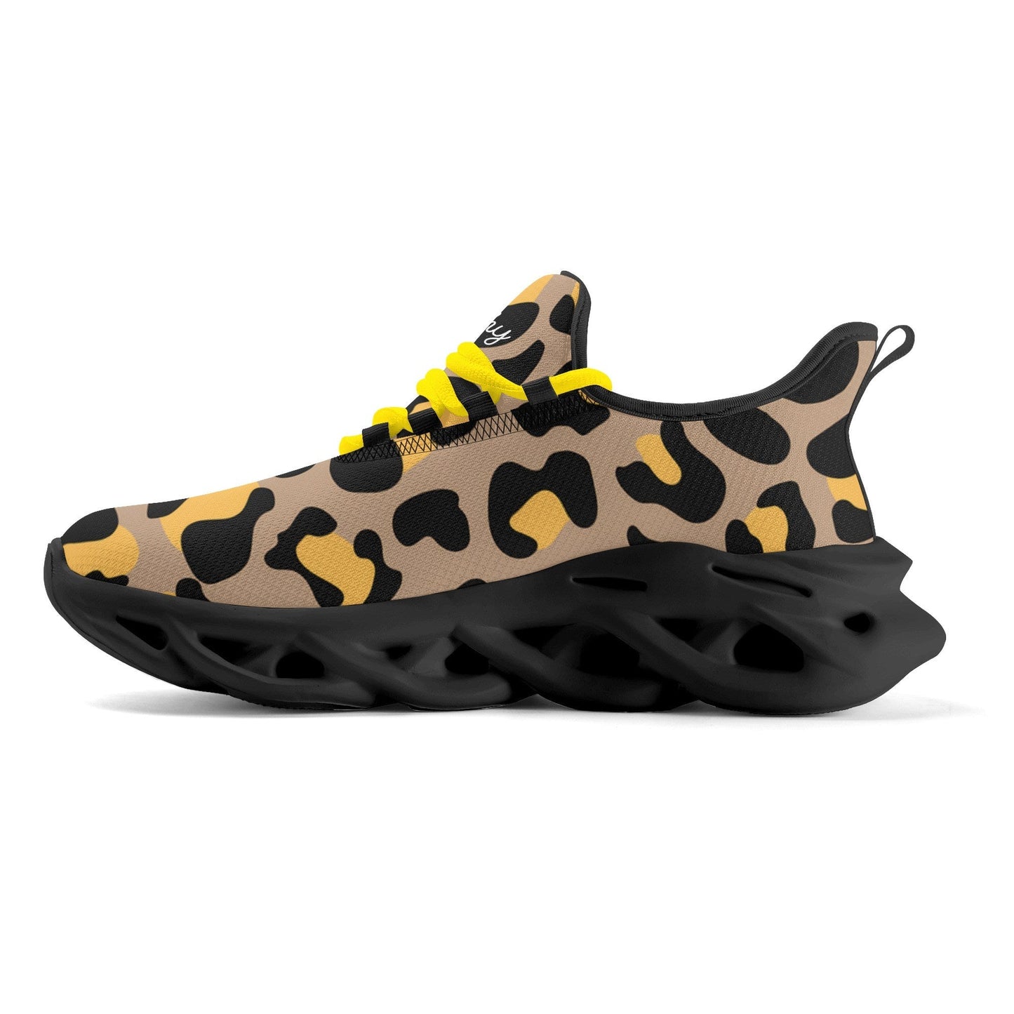 meeshy AIR Athletic Sneaker - Leopard Gold - Damen Sneaker JLR Design
