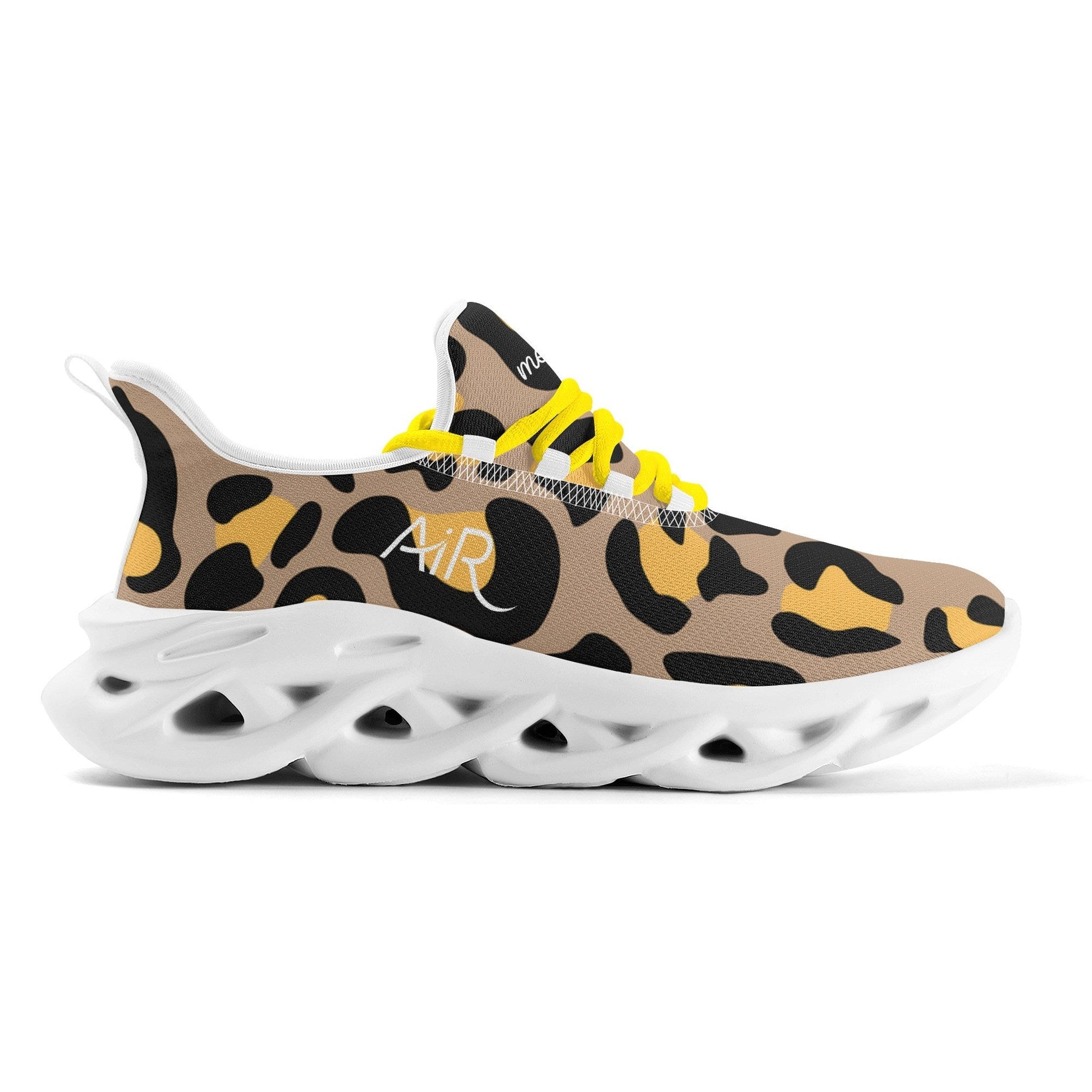 meeshy AIR Athletic Sneaker - Leopard Gold - Damen Sneaker JLR Design