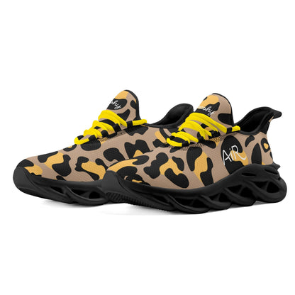 meeshy AIR Athletic Sneaker - Leopard Gold - Damen Sneaker JLR Design