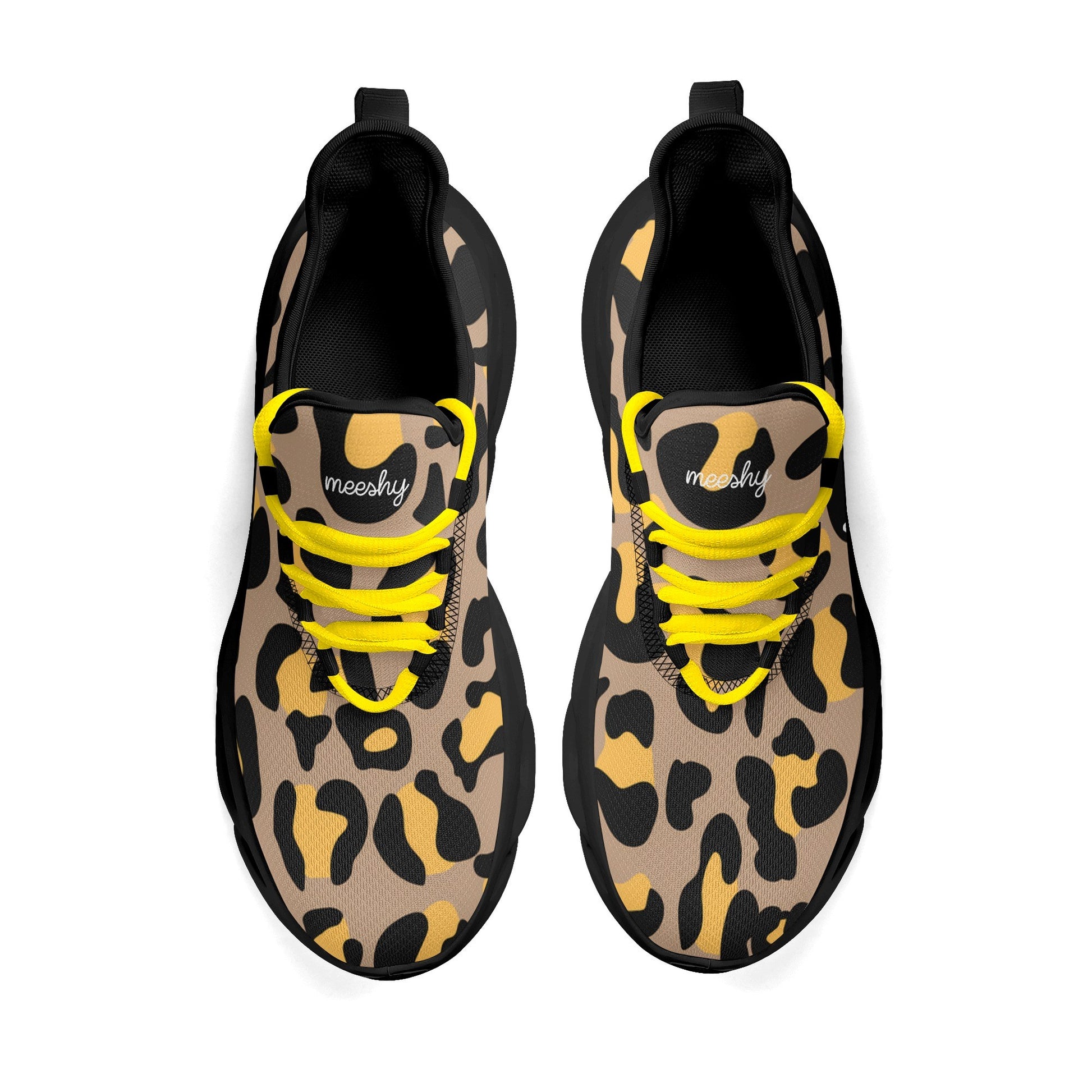 meeshy AIR Athletic Sneaker - Leopard Gold - Herren Sneaker JLR Design