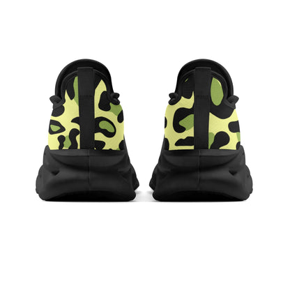 meeshy AIR Athletic Sneaker - Leopard Grün - Damen Sneaker JLR Design