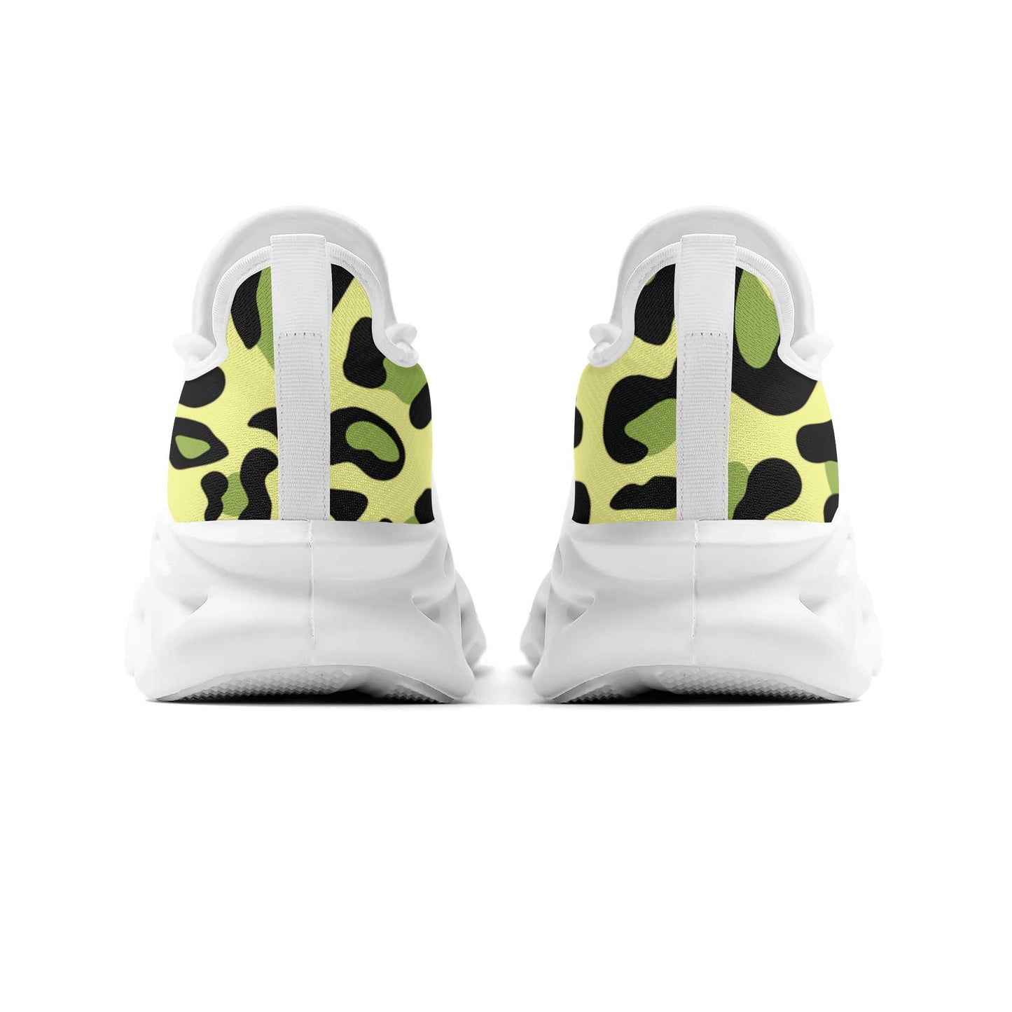 meeshy AIR Athletic Sneaker - Leopard Grün - Damen Sneaker JLR Design
