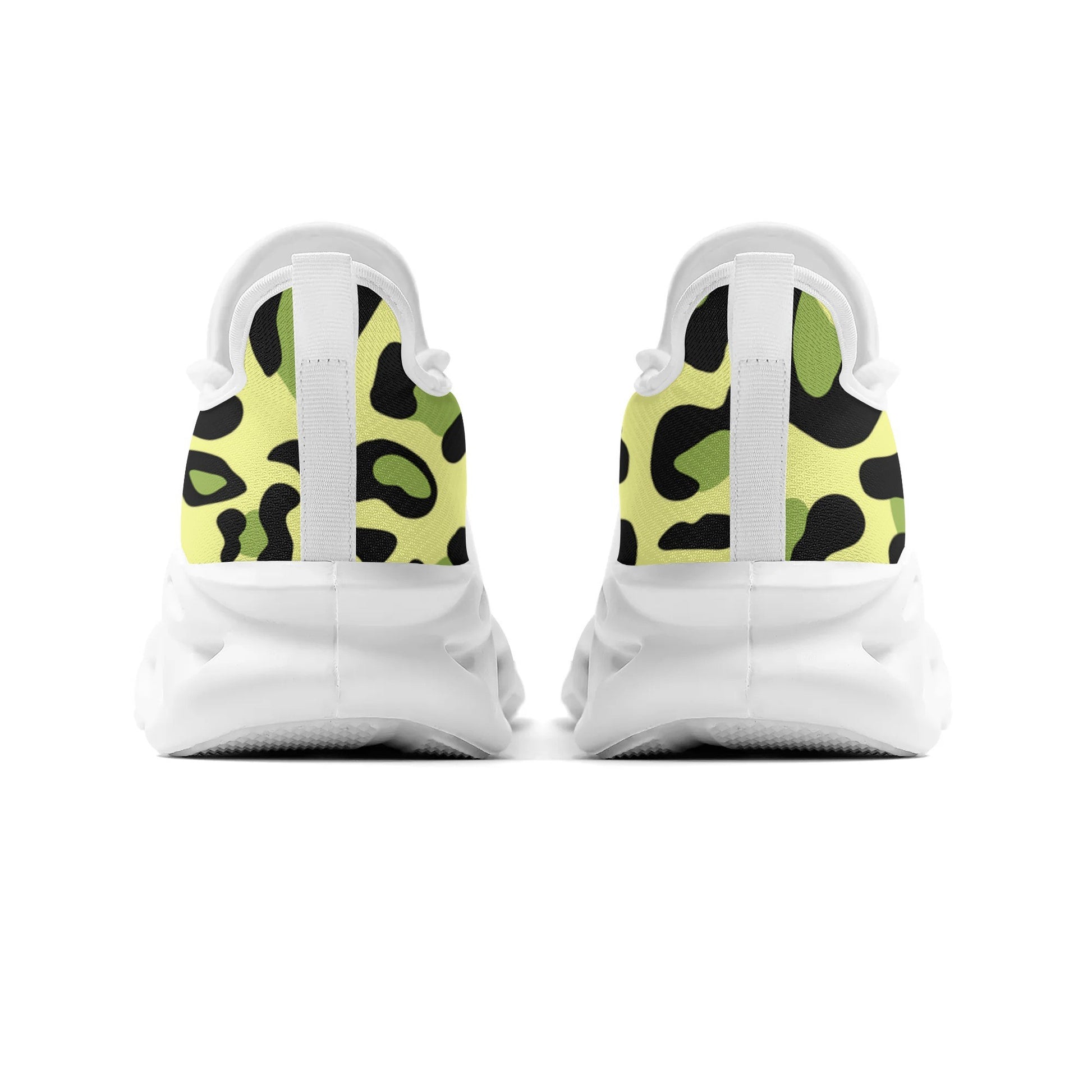 meeshy AIR Athletic Sneaker - Leopard Grün - Damen Sneaker JLR Design