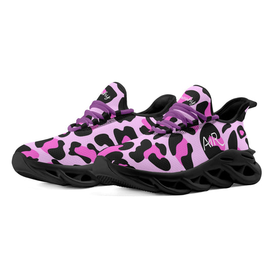 meeshy AIR Athletic Sneaker - Leopard Magenta - Herren Sneaker JLR Design