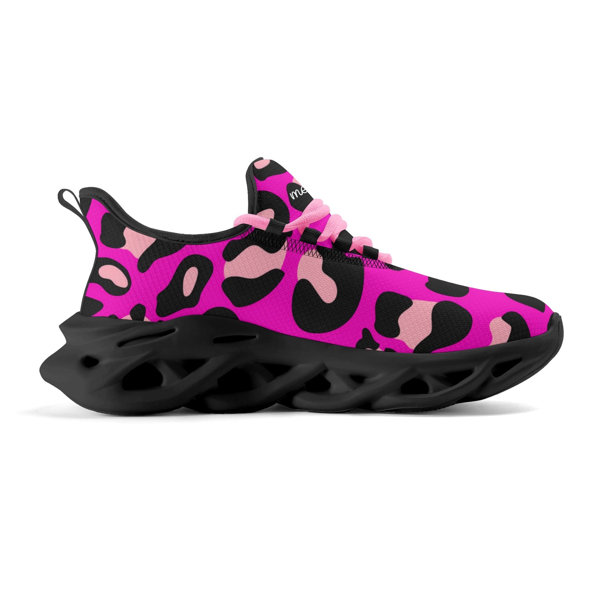 meeshy AIR Athletic Sneaker - Leopard Pink - Damen Sneaker JLR Design