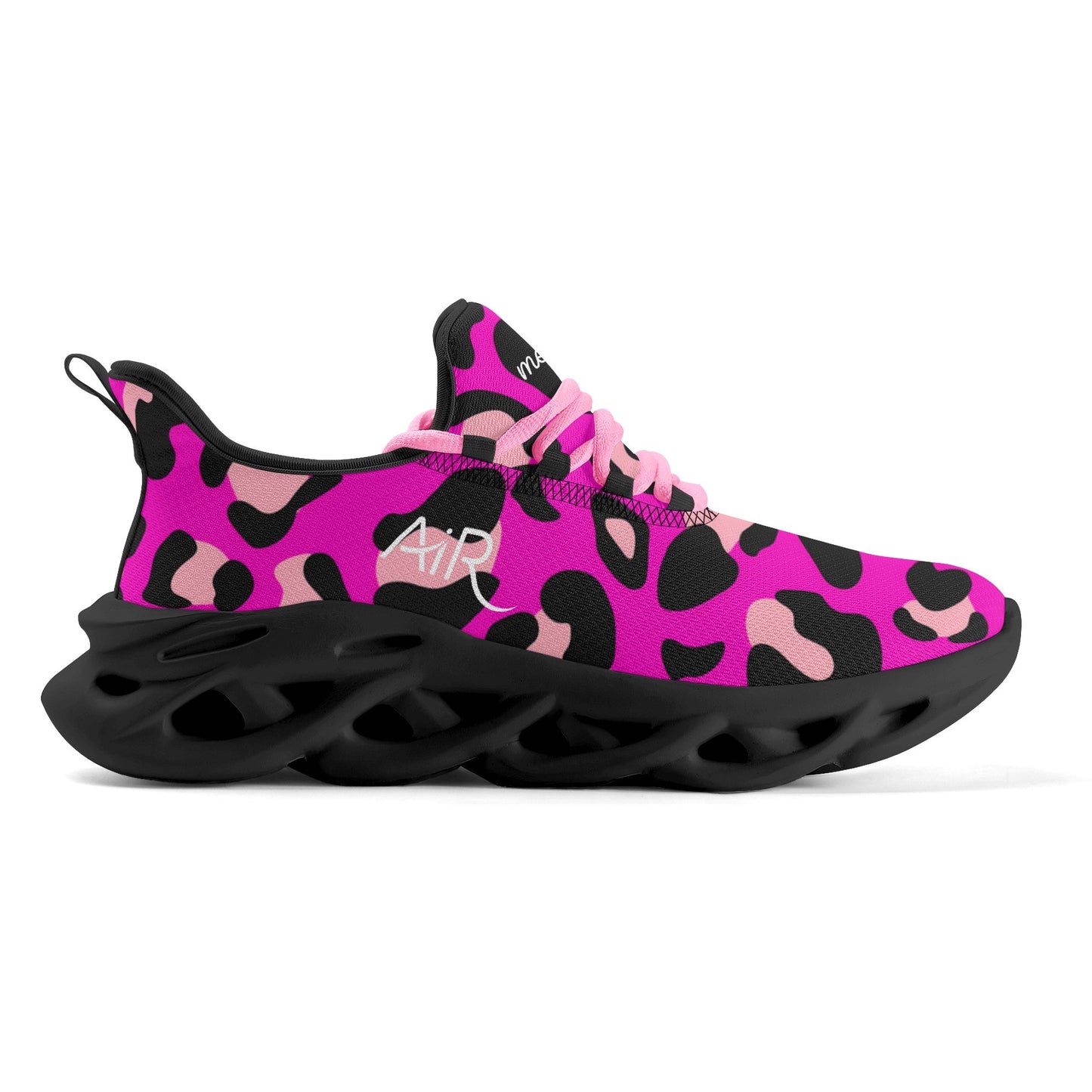 meeshy AIR Athletic Sneaker - Leopard Pink - Damen Sneaker JLR Design