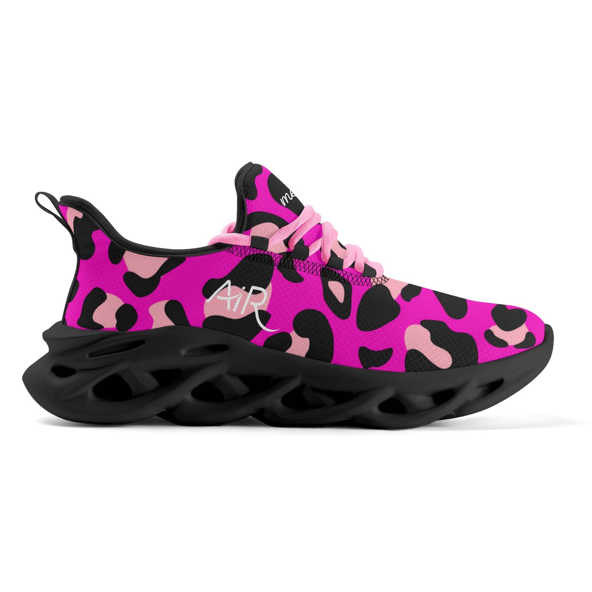 meeshy AIR Athletic Sneaker - Leopard Pink - Damen Sneaker JLR Design