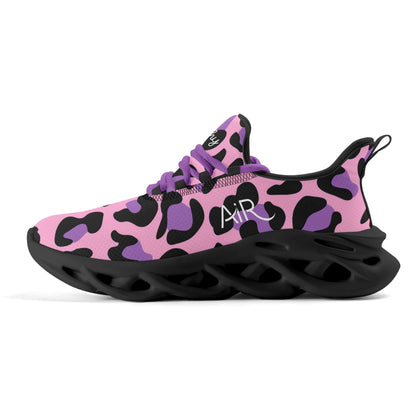 meeshy AIR Athletic Sneaker - Leopard Purple - Damen Sneaker JLR Design
