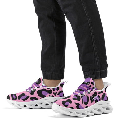 meeshy AIR Athletic Sneaker - Leopard Purple - Herren Sneaker JLR Design