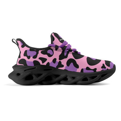 meeshy AIR Athletic Sneaker - Leopard Purple - Herren Sneaker JLR Design