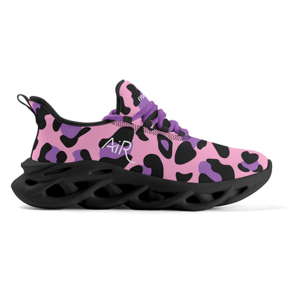 meeshy AIR Athletic Sneaker - Leopard Purple - Herren Sneaker JLR Design