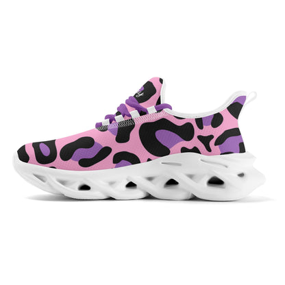 meeshy AIR Athletic Sneaker - Leopard Purple - Herren Sneaker JLR Design