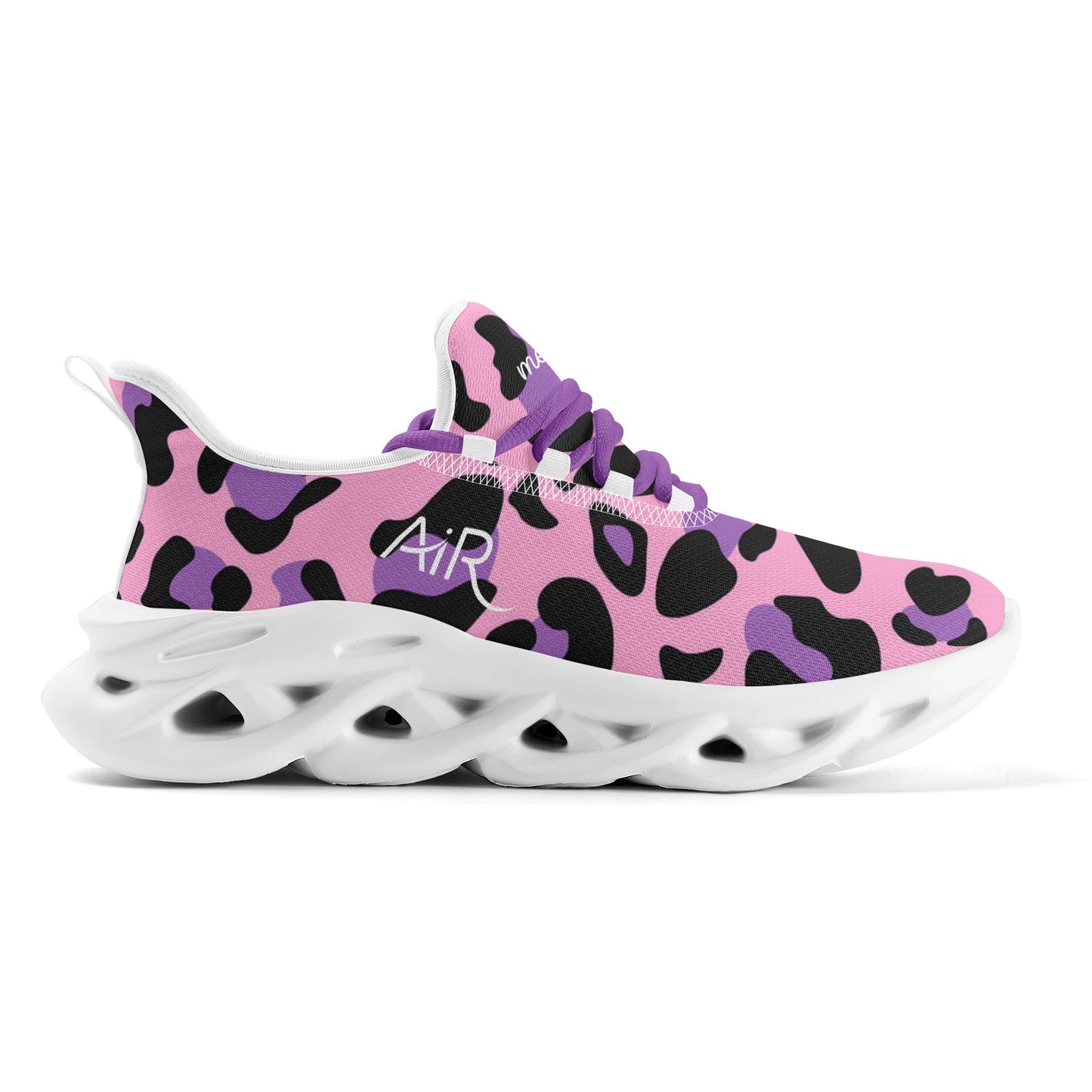 meeshy AIR Athletic Sneaker - Leopard Purple - Herren Sneaker JLR Design