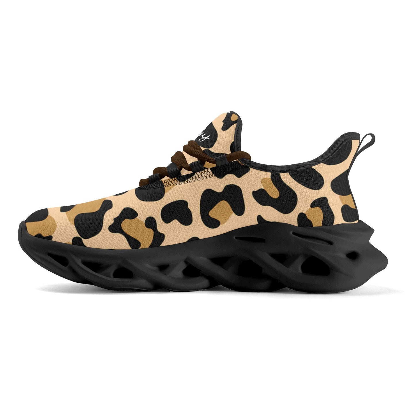 meeshy AIR Athletic Sneaker - Leopard Tan - Damen Sneaker JLR Design